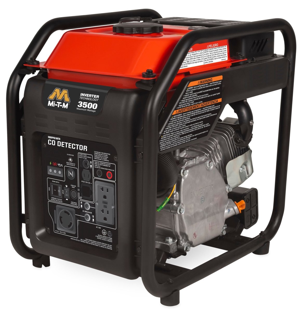 Mi-T-M 3500-Watt Gasoline Inverter Generator - GEN-3500-IMM1