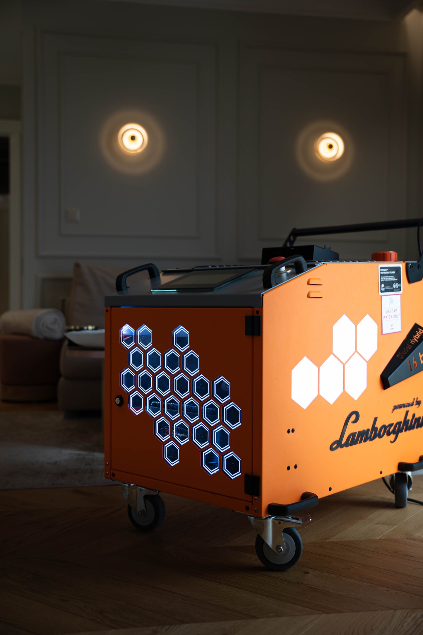 Fortador SENSORY Diesel-Hybrid Steam Cleaner – Powered by Lamborghini