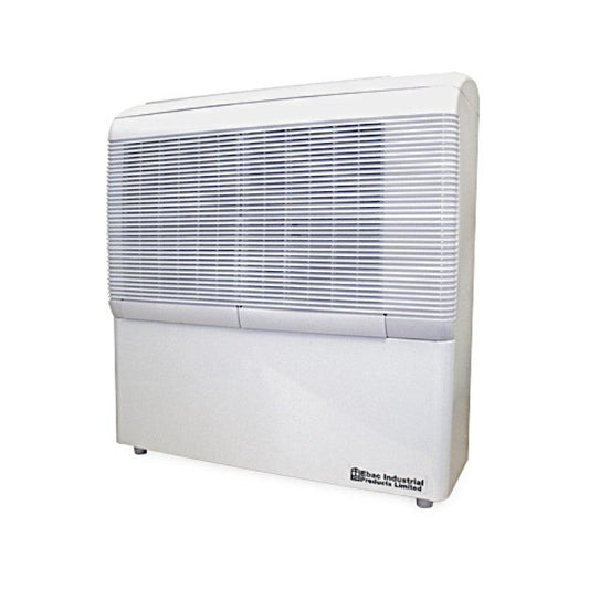 EBAC-AD850E-COMMERCIAL-DEHUMIDIFIER-front-view-white-unit-air-vent