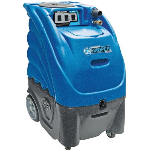 Sandia 6-Gallon 86-R3100 Series Single 3-Stage Sniper Carpet Extractor - 100 PSI Pump with Optional Heat side of machine