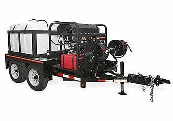 Mi-T-M Trailer Package - Dual Axle Water Trailers and Hot Pressure Washer (HS-3006-0MDK-UR)