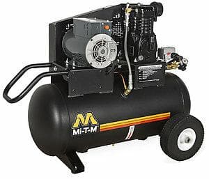 Mi-T-M 20-Gallon Two Stage Gasoline Air Compressor - AM2-PH09-20M