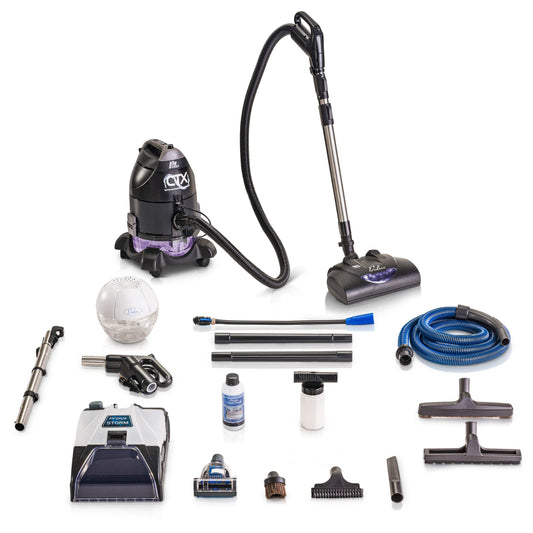 Prolux PLCCTX ELITE Water Filtration Bagless Canister Vacuum Cleaner w/ Prolux Storm Shampooer Kit