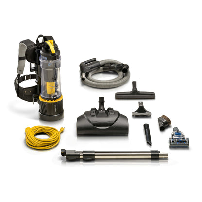 Prolux 2.0 Commercial Bagless Upright Backpack Vacuum Commercial Power Nozzle Kit
