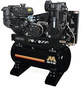 Mi-T-M 30-Gallon Two Stage Air Compressor Generator AG2-SK14-30M