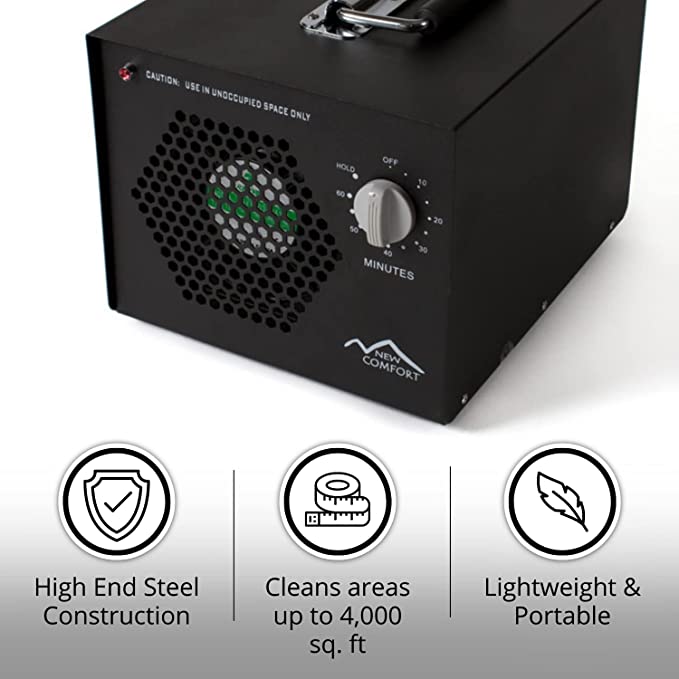 Prolux New Comfort PLCOZHMA500 Commercial Air Purifier Cleaner Ozone Generator with UV and 3 Year Warranty by Prolux