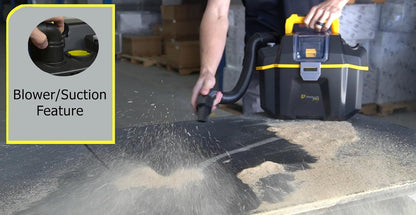 Prolux PLCTB Cordless Commercial Wet/Dry Tool & Travel Vacuum