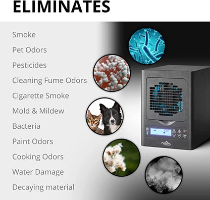 Prolux New Comfort PLCOZBL3K 6 Stage Ozone Generating Air Purifier with Remote