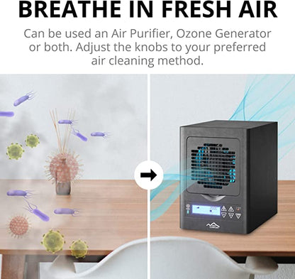 Prolux New Comfort PLCOZBL3K 6 Stage Ozone Generating Air Purifier with Remote