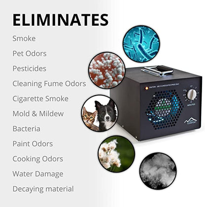 Prolux New Comfort PLCOZHMA500 Commercial Air Purifier Cleaner Ozone Generator with UV and 3 Year Warranty by Prolux