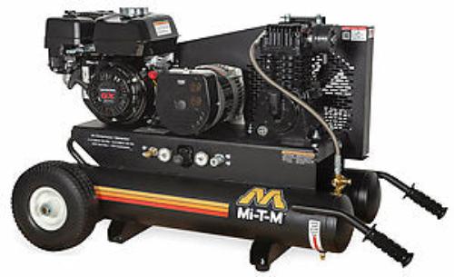 Mi-T-M 8-Gallon Single Stage Combination Air Compressor Generator - AG1-PH65-08M1