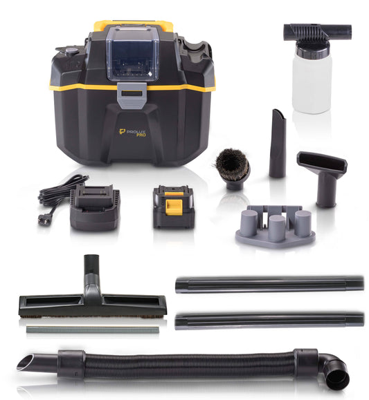 Prolux PLCTB Cordless Commercial Wet/Dry Tool & Travel Vacuum
