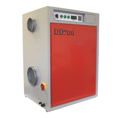 EBAC DD700+ Desiccant Dehumidifier -  231 PPD, 410 CFM, -4°F
