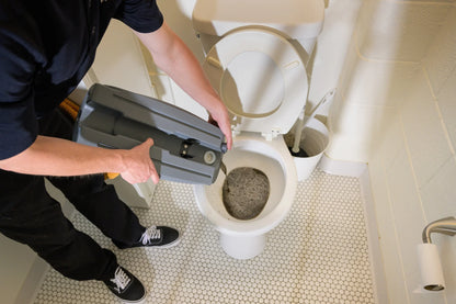 Prolux PLCC430BN Cordless Commercial Micro Dual Brush Floor Cleaner, Scrubber and Buffer