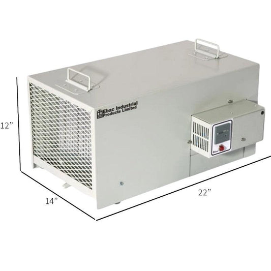 Ebac-CD30-S-Series-Industrial-Dehumidifier-angled-view-with-dimensions
