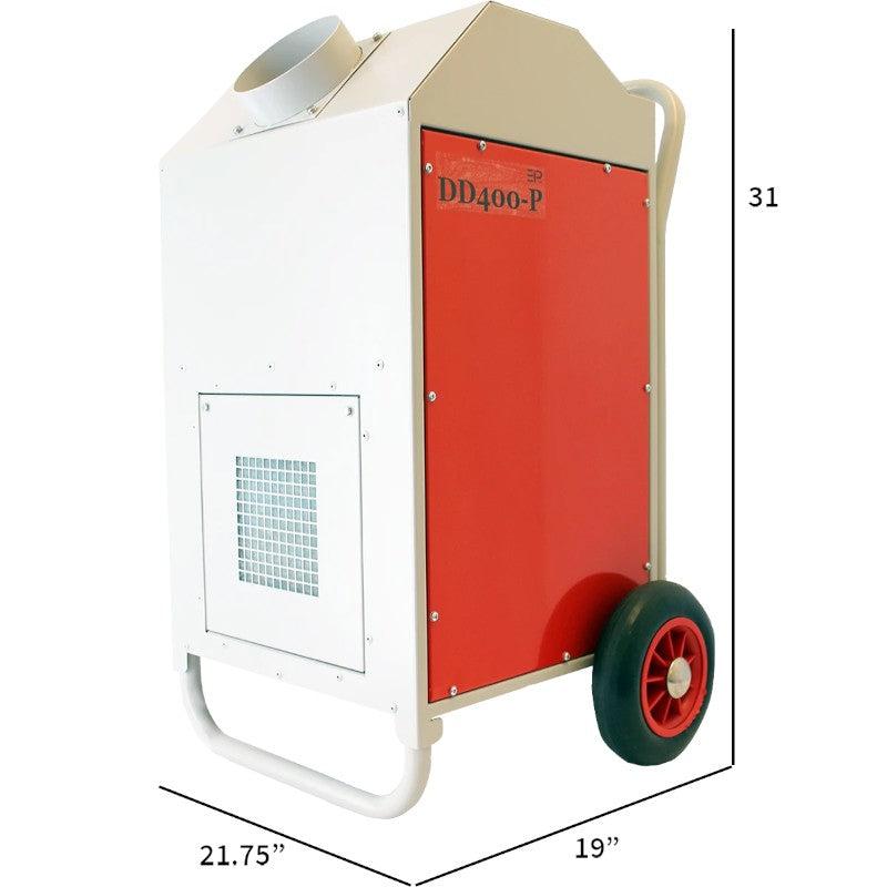Ebac-DD400-P-portable-commercial-desiccant-dehumidifier-dimensions-view