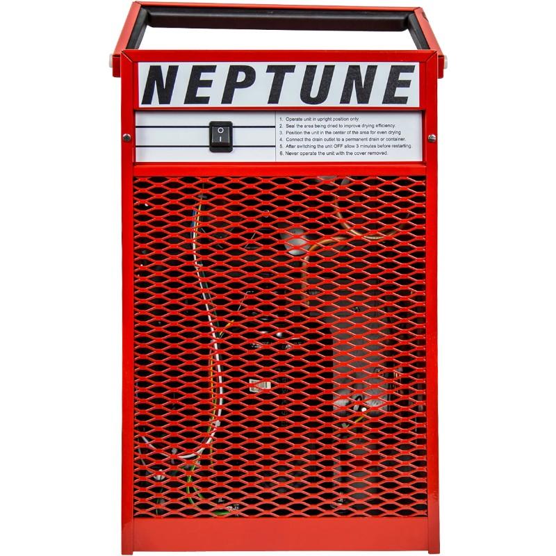 Ebac-Neptune-52-Pint-Compact-Restoration-Dehumidifier-full-front-view-showing-mesh-grill-and-neptune-branding