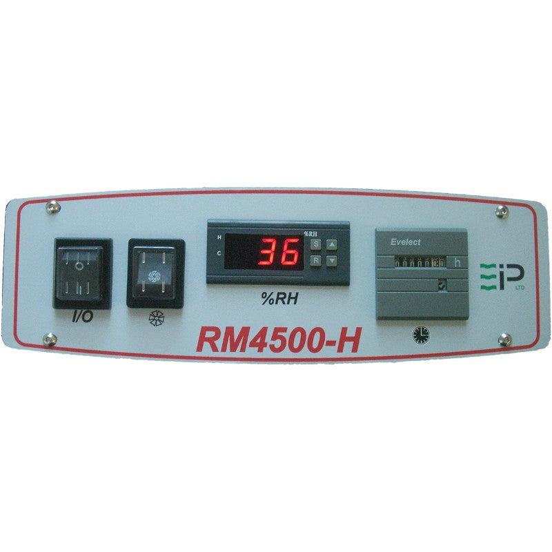 Ebac-RM4500-Series-150-Pint-Restoration-Dehumidifier-control-panel-h-model-front-view
