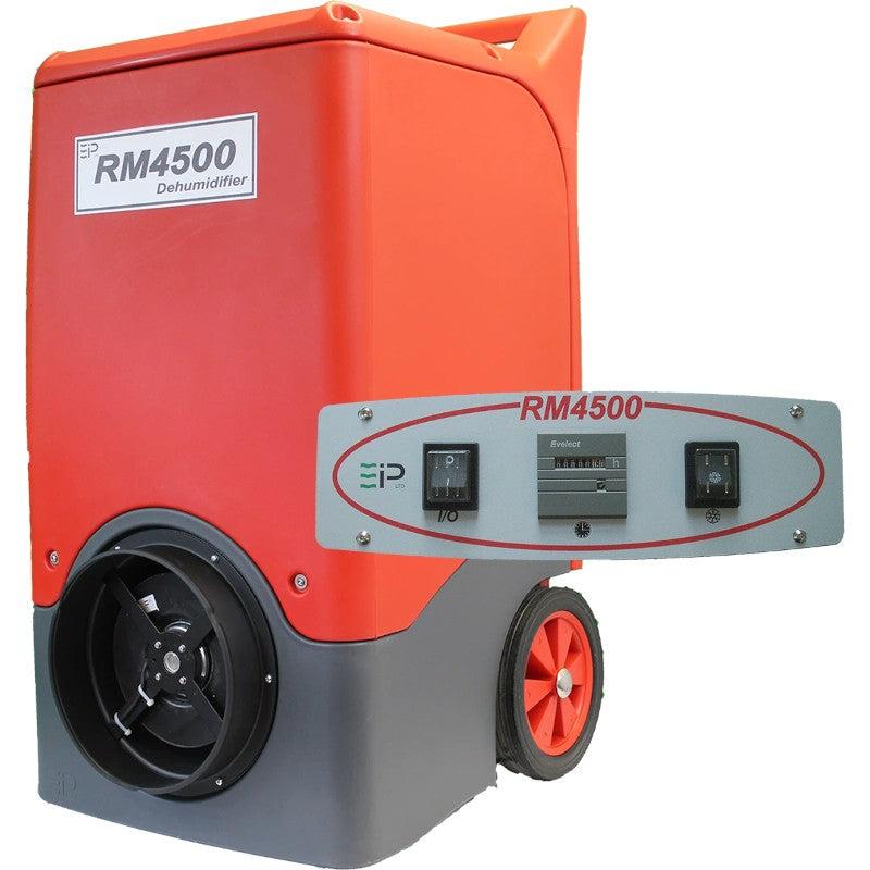 Ebac-RM4500-Series-150-Pint-Restoration-Dehumidifier-unit-with-control-panel-front-view