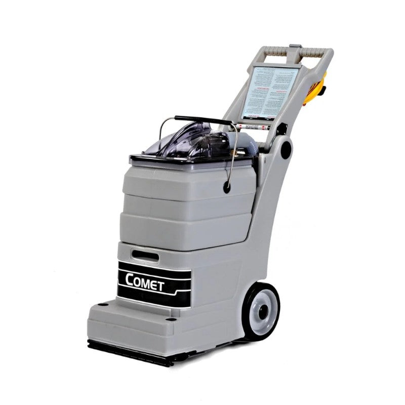 Edic Comet extractor front left angle