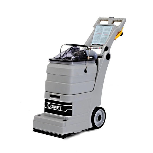 Edic Comet extractor front left angle