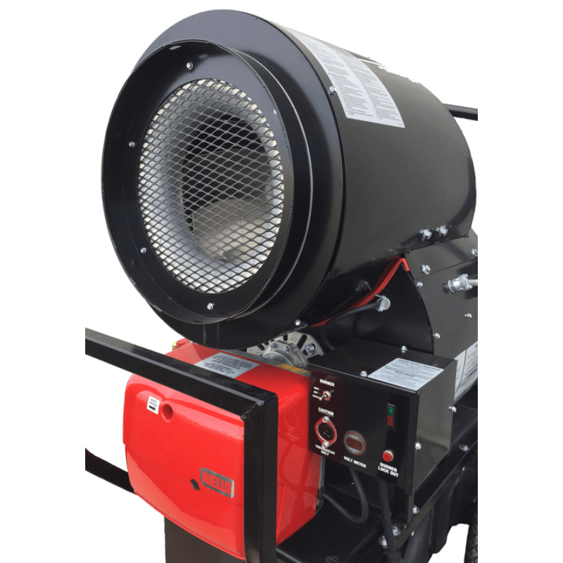 Flagro FVNP-400RC 390,000 BTU Indirect Fired Dual Fuel Heater – Recirculating Hood