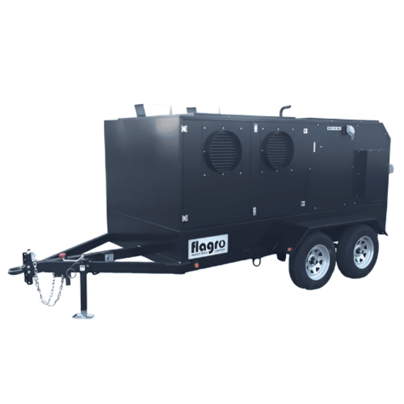 Flagro FVO-1100TR 800,000 BTU Indirect Fired Heater Trailer - Oil With Air Recirculation Capabilities