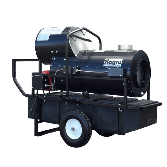 Flagro FVO-200RC42 185,000 BTU indirect Fired Oil Heater