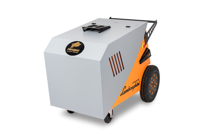 Fortador PRO MAX Upholstery Steam Cleaner powered by laborghini  side view