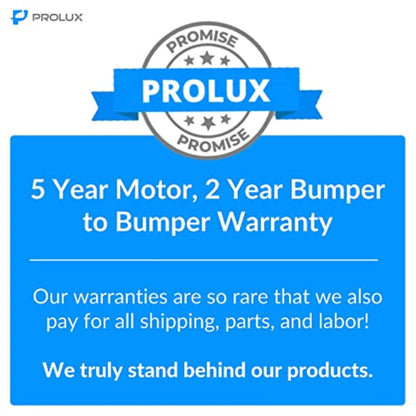 Prolux PLC15 15" Loaded Heavy Duty Single Pad Commercial Polisher Floor Buffer Machine Scrubber Loaded