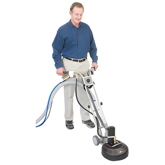 PersonUsingRotovac360iRotaryJetExtractorCarpetandTileCleaningMachine