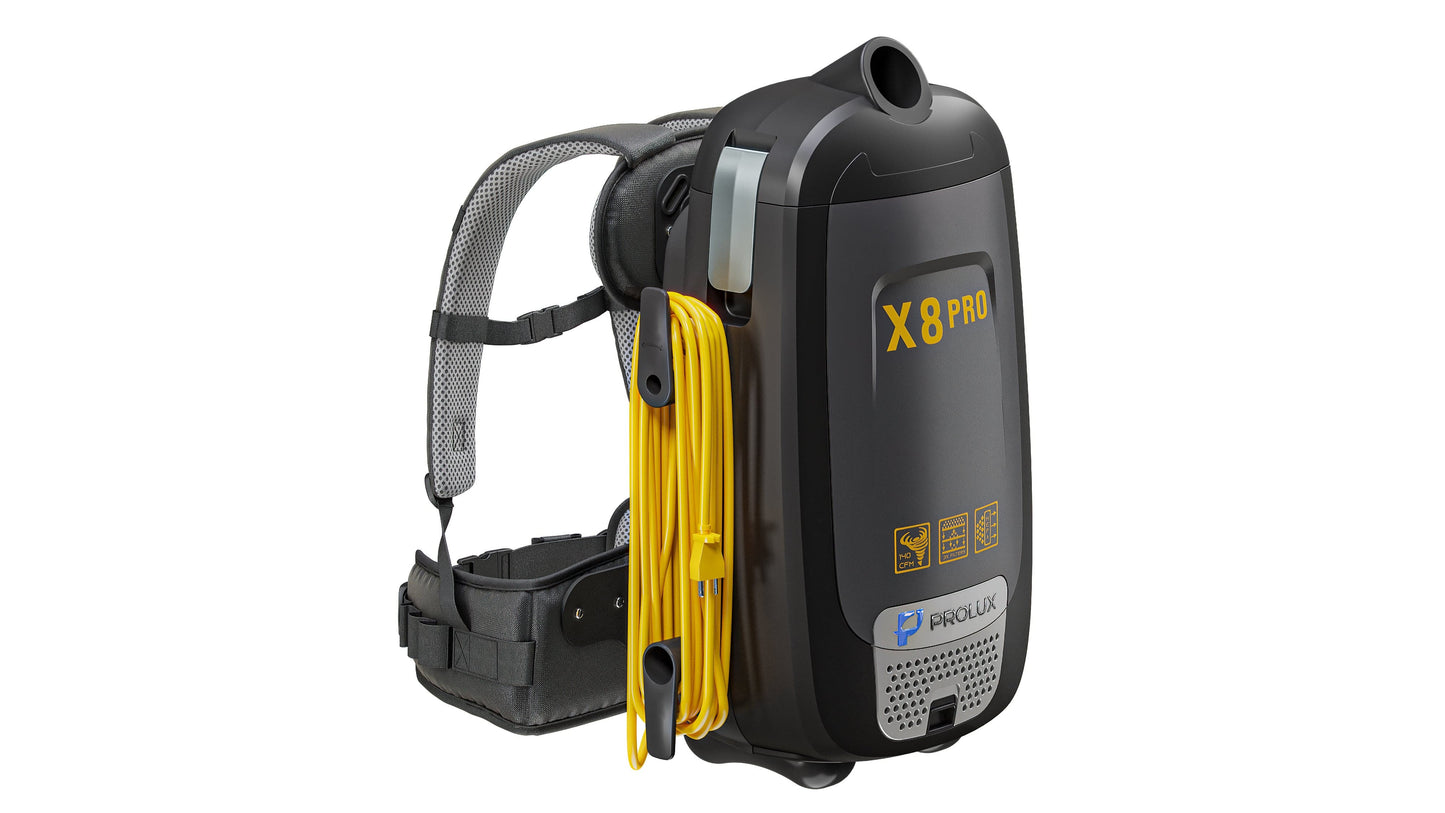 Prolux PLCX8P Pro Commercial Backpack Vacuum w/ Deluxe 1 1/2" Tool Kit