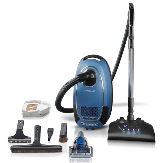 Prolux QX90 Bagged Canister HEPA Vacuum with Powerhead