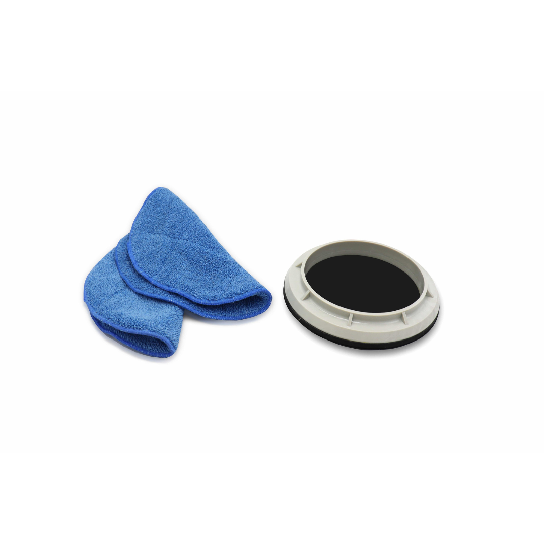 Two New Mopping Pads and Pad Holder for the Prolux PLC13 13" Floor Buffer