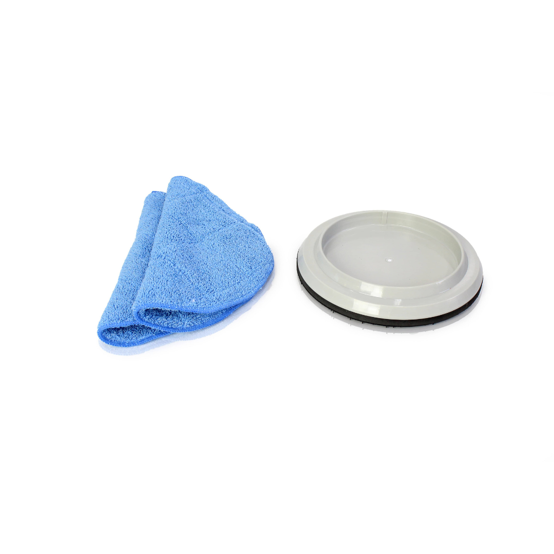 Prolux Two New 15" Mopping Pads and Pad Holder for the Prolux PLC15 Floor Buffer