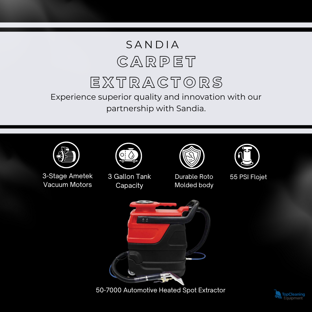 Sandia 50-7000 Indy Automotive 3-Stage Heated Spot Extractor with Tool 4 benefits 