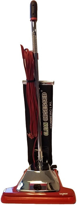 Clean Obsessed CO16 Commercial Upright Vacuum – 16" Wide Path & Magnetic Protection