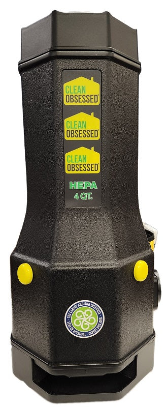 Clean Obsessed 4-Quart Backpack Vacuum – Ultra-Lightweight Power & HEPA Filtration