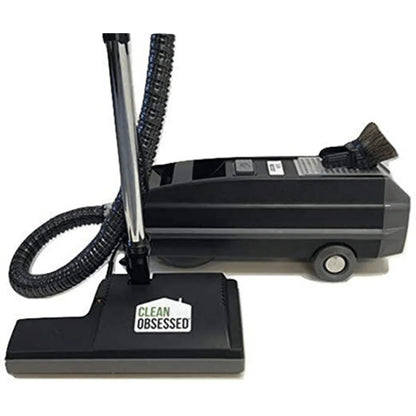 Clean Obsessed CO888 Power Team Pro Canister Vacuum – Electric Power Nozzle & HEPA Filtration