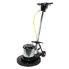 EDIC 17LS3-BK-SV Saturn 17 Inch Low Speed Floor Buffer Machine w/ Pad Driver - 175 RPM