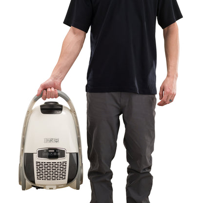 Prolux Phantom Bagged Canister Deep Cleaning PET Vacuum with Powerhead for Home