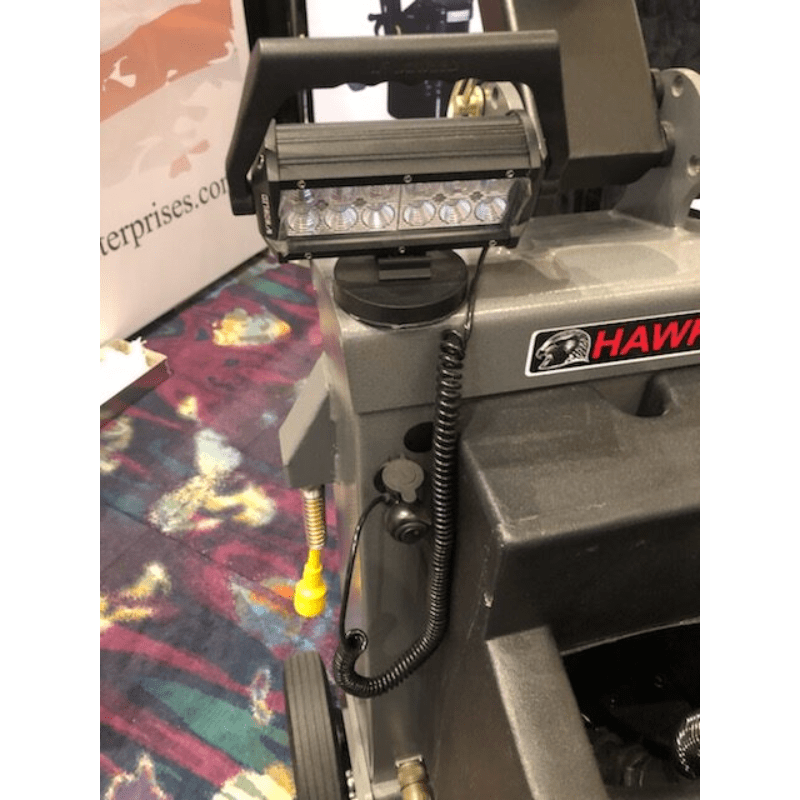 led light of hawk gp26 floor surfacing machine