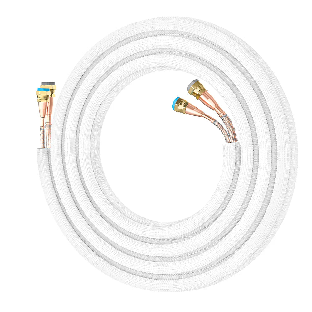 MRCOOL DIY 5th Gen 2-Zone 24,000 BTU Ceiling Cassette Ductless Mini Split Air Conditioner & Heat Pump with Pre-Charged Line Sets (12K+12K), DIYM236HP