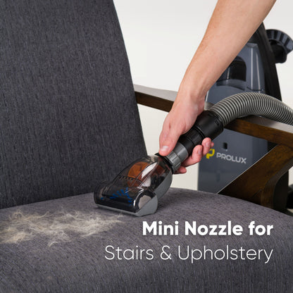 Prolux Phantom Commercial Bagged Upright Sealed HEPA Pet Vacuum for Professional Cleaners