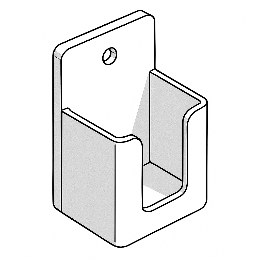 Wall-Mountable RG10 (Quantum) Remote Controller Holder/Cradle