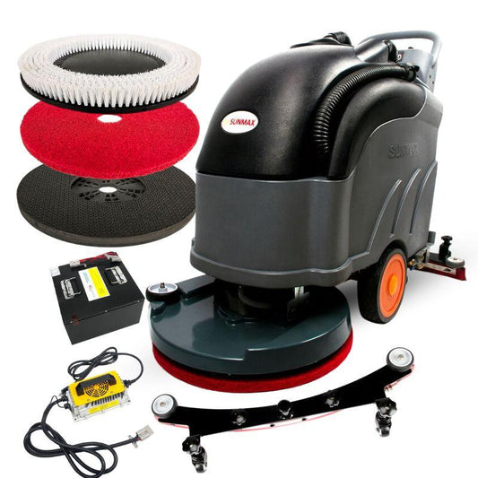 Floor Scrubber Dryer | 22" Path | Lithium Battery Powered