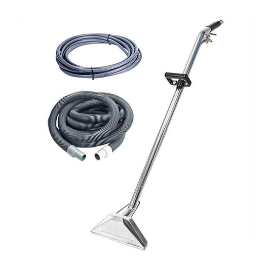 Sandia 25' Hose & 12" Carpet Cleaning Wand Package (0 -1200 PSI) - 2 Jets