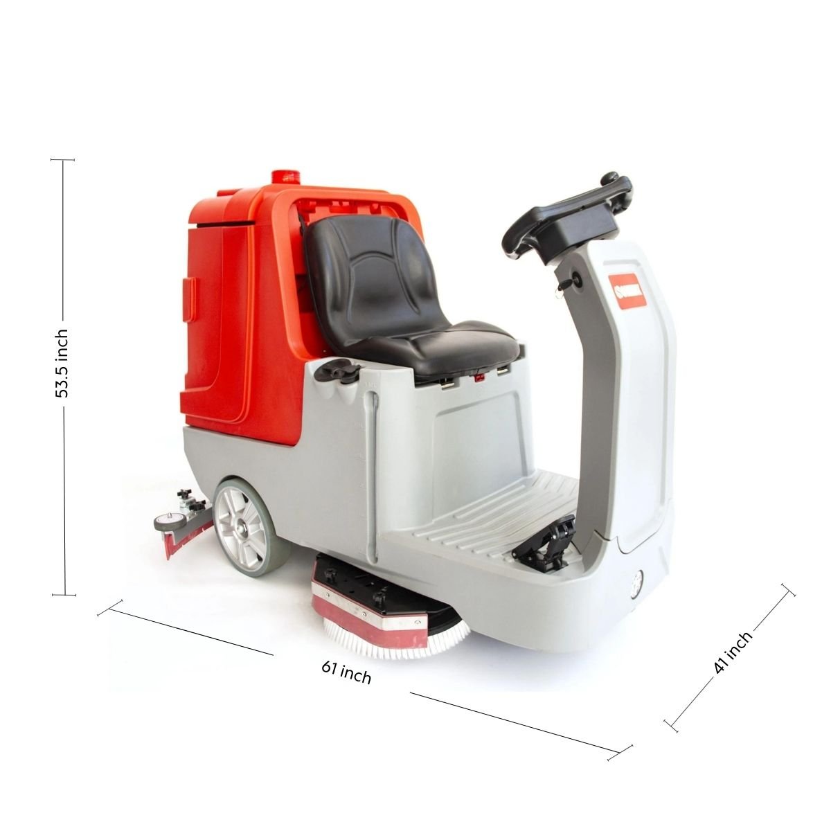 Ride-On Floor Scrubber SM860 | 34" Cleaning Machine