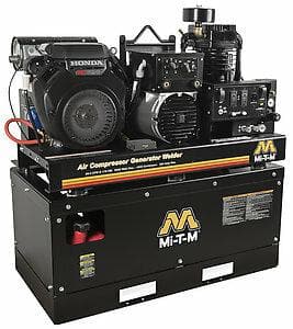 Mi-T-M Two Stage Gasoline 20-Gallon Compressor/Generator/Welder  AGW-SH22-20M