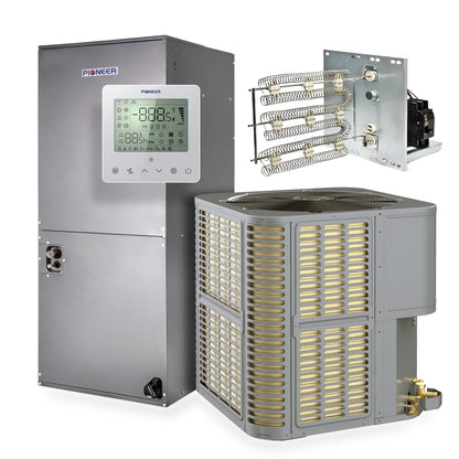 Pioneer® Vertex™ 56,000 BTU 17 SEER2 230V Ducted Central Split Air Conditioner Inverter Heat Pump